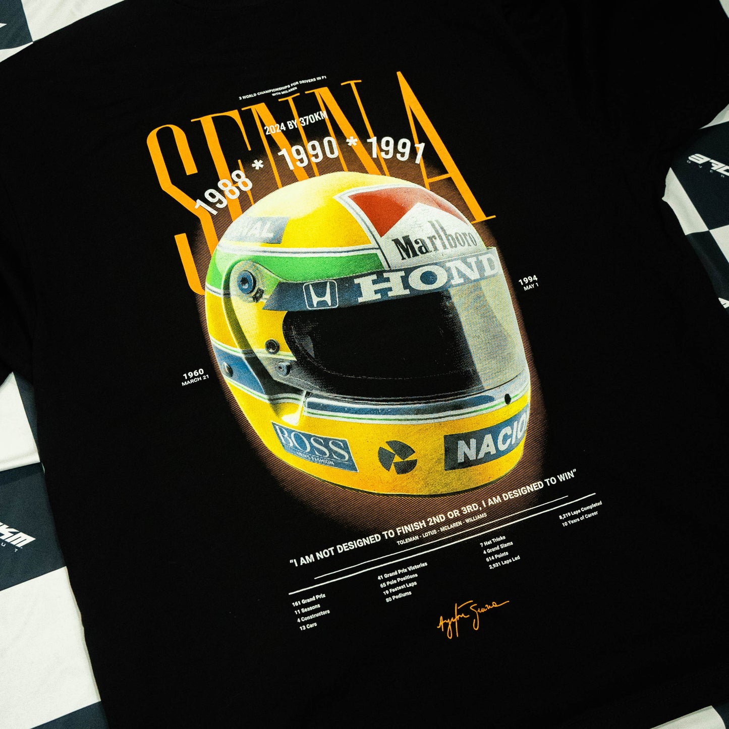 Senna: The Iconic Helmet (Color Negro)