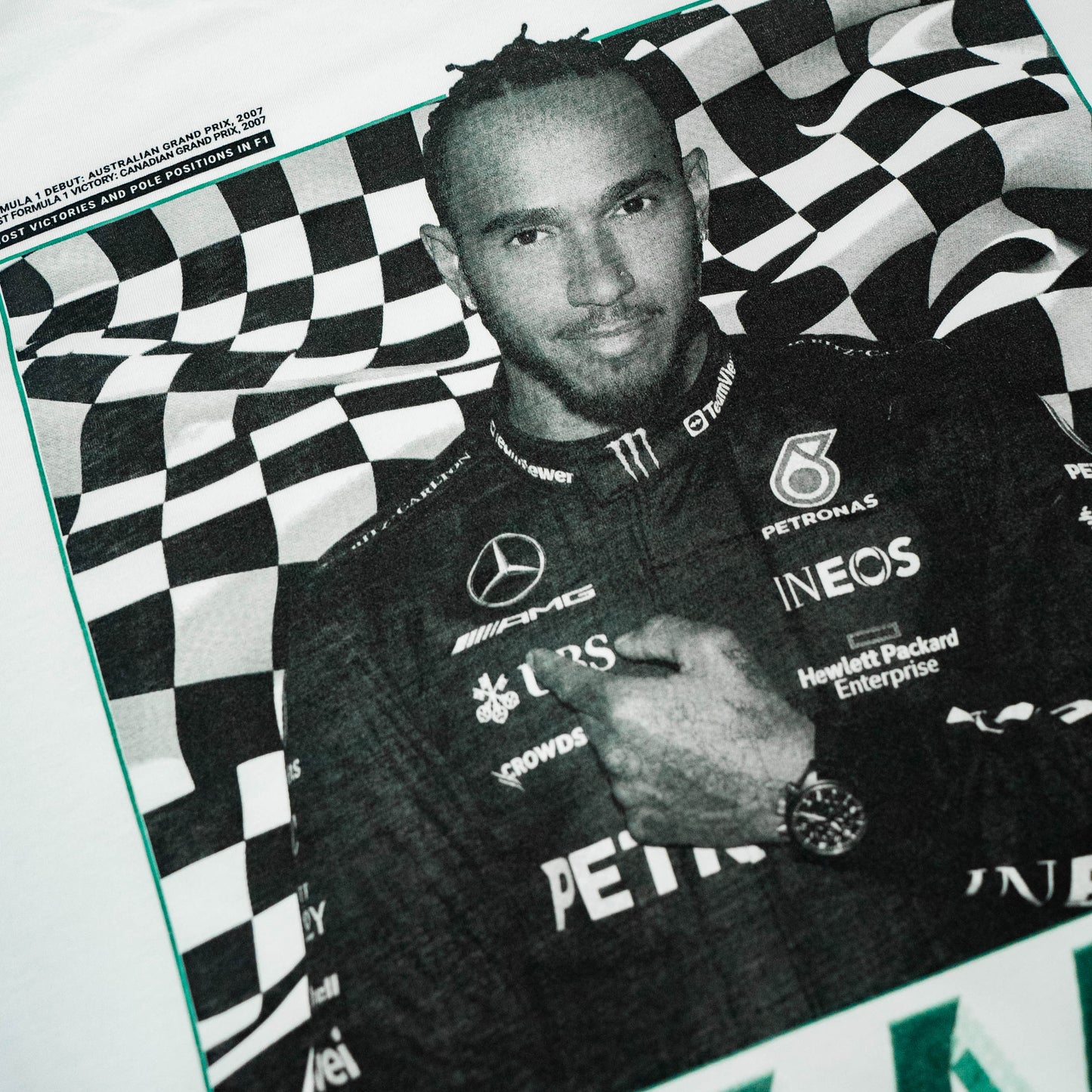 Hamilton: The Last Dance with Mercedes (Color Blanco)