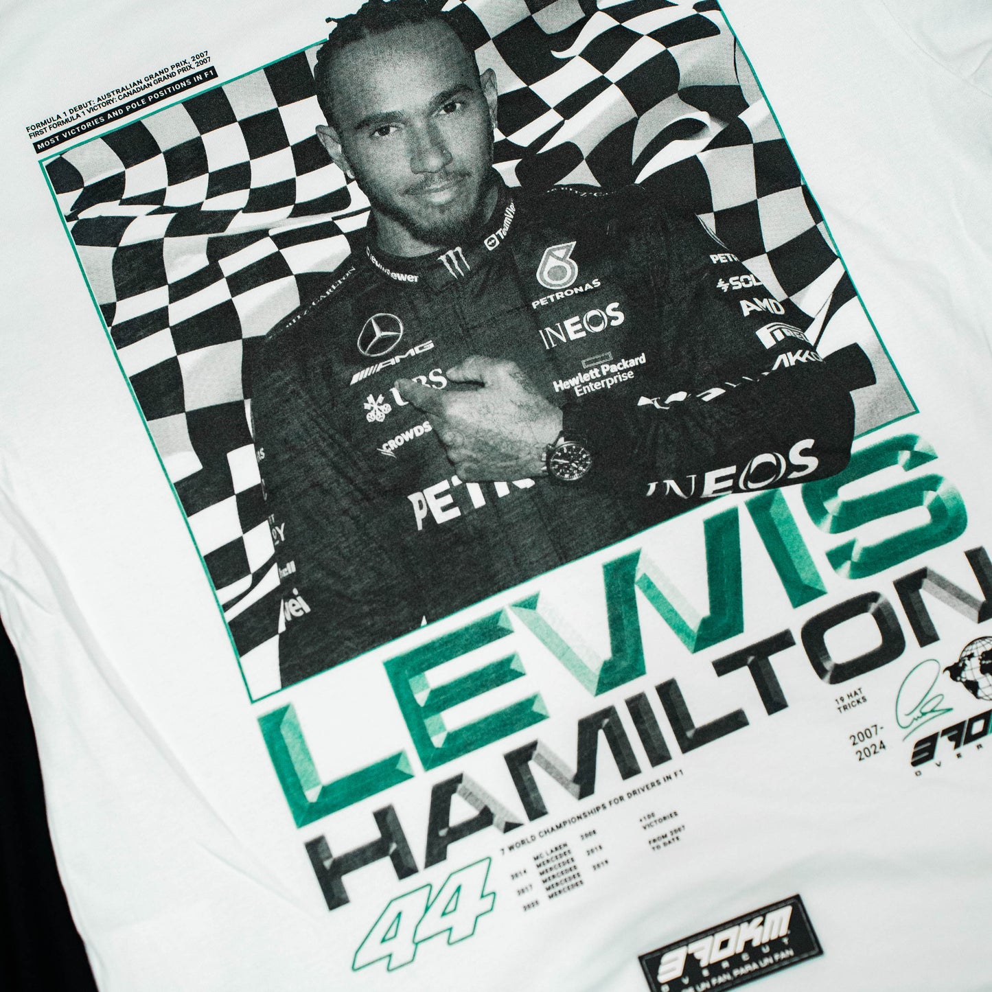 Hamilton: The Last Dance with Mercedes (Color Blanco)