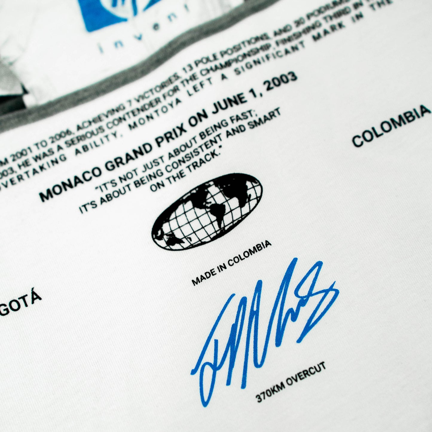 Juan Pablo Montoya (Color Blanco)