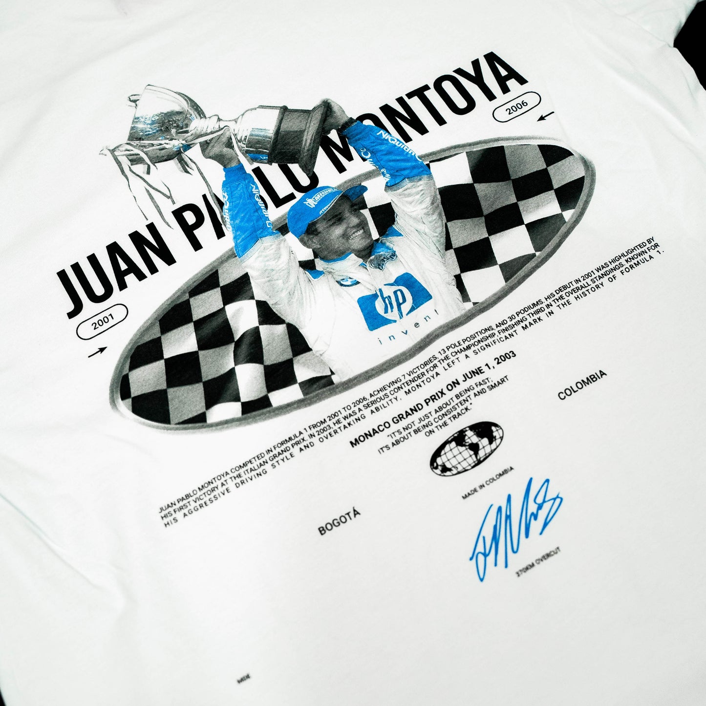 Juan Pablo Montoya (Color Blanco)