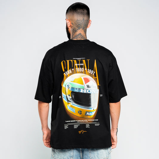Senna: The Iconic Helmet (Color Negro)