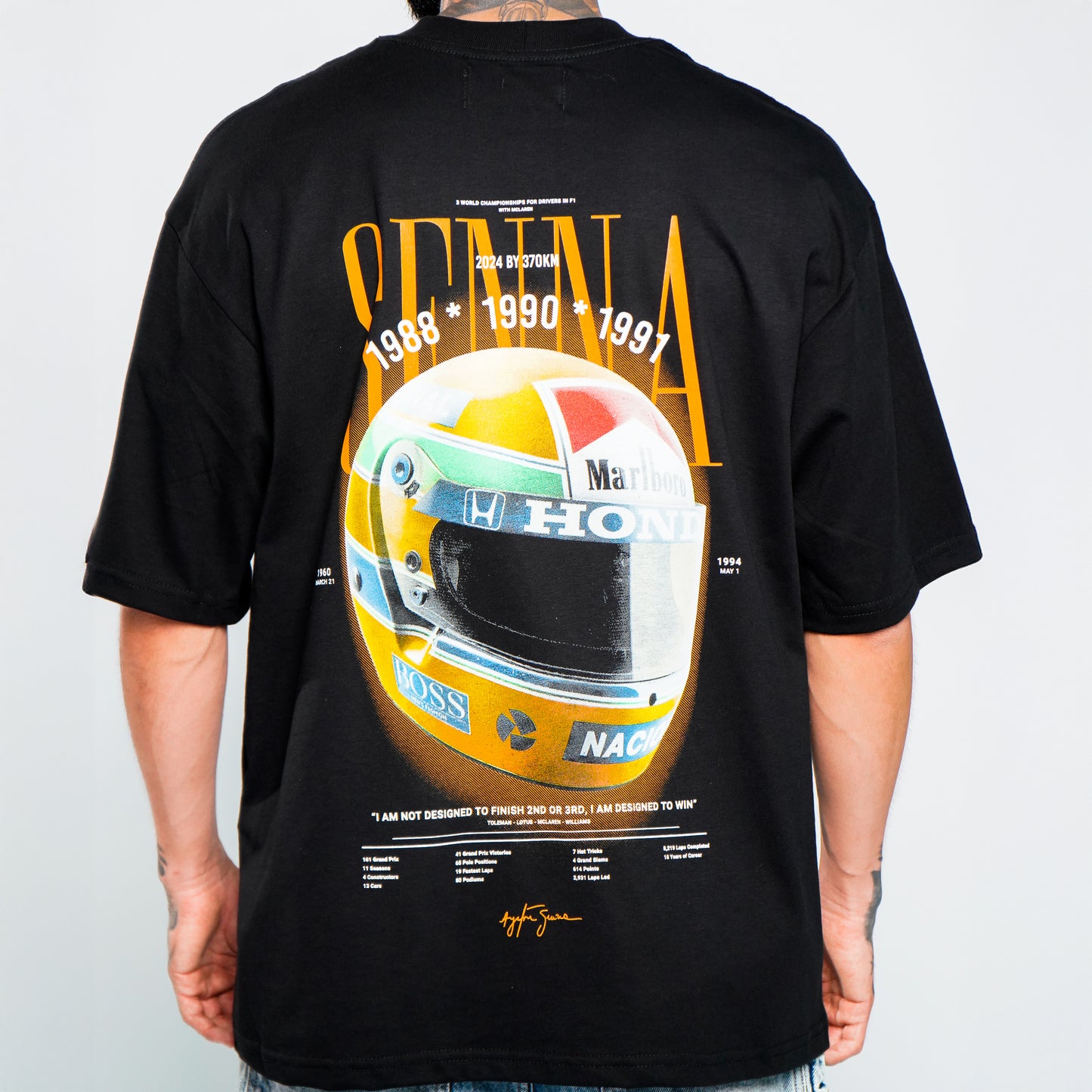Senna: The Iconic Helmet (Color Negro)
