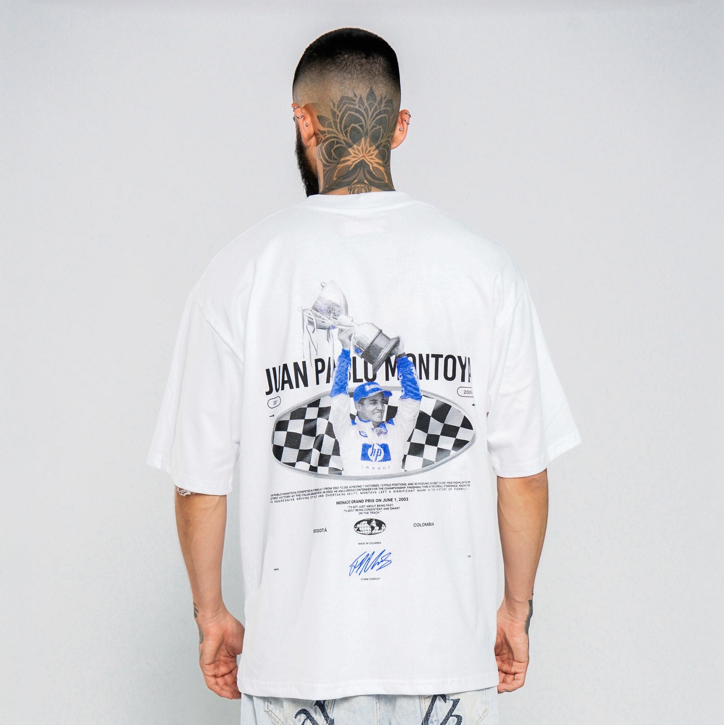 Juan Pablo Montoya (Color Blanco)