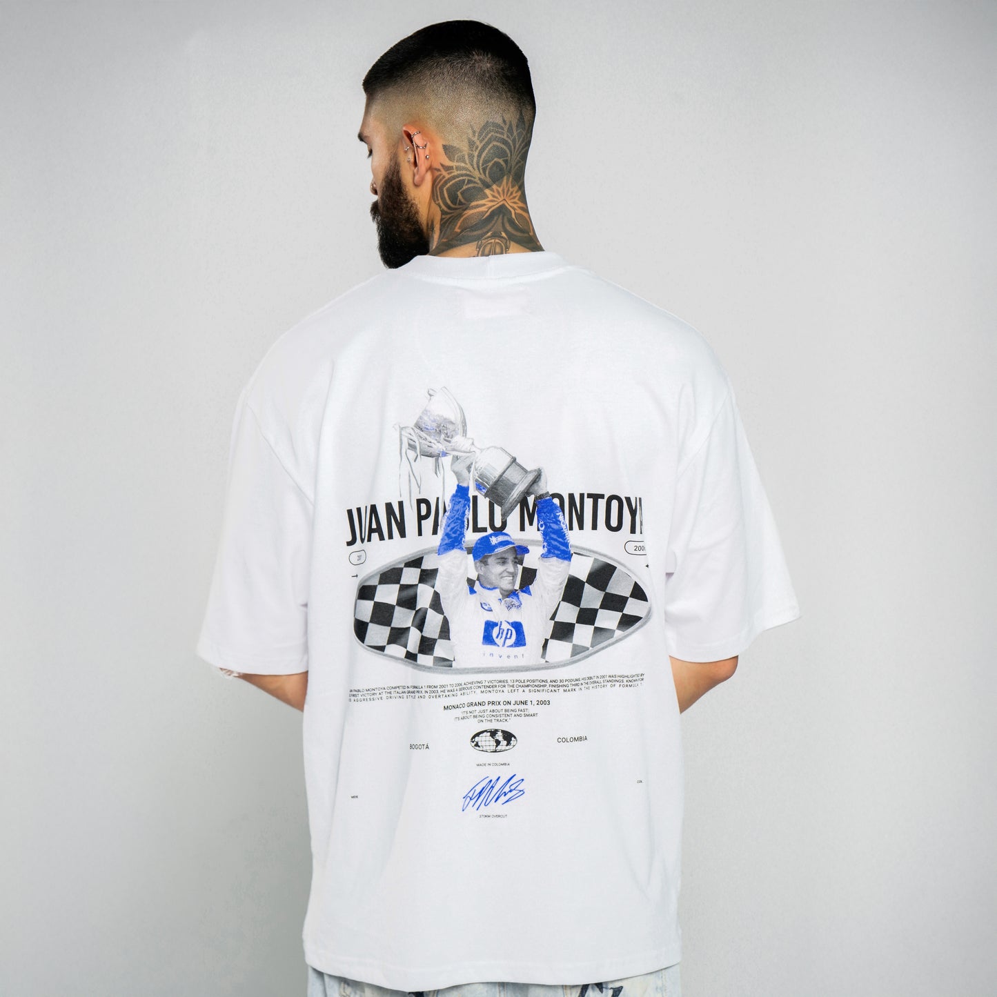 Juan Pablo Montoya (Color Blanco)