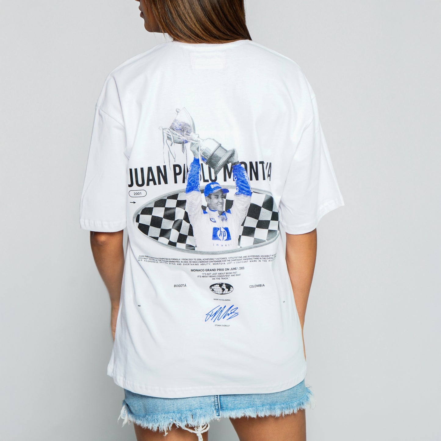 Juan Pablo Montoya (Color Blanco)